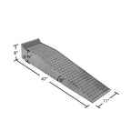 Black Widow Plastic Service Ramps, 47in x 11in x 8in, 10,000 lb. Per Pair Capacity