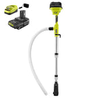RYOBI ONE+ 18V Cordless 1/6 HP Telescoping Pole Pump With 2.0 Ah Battery And Charger - RY20UP022K