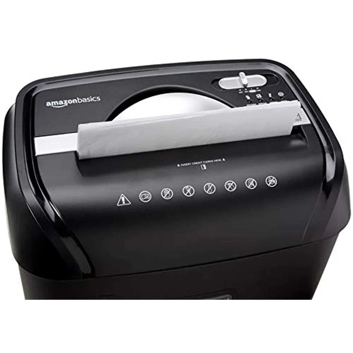 Amazon Basics 12-Sheet Cross-Cut Paper And Credit Card Home Office Shredder