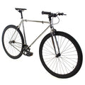 Golden Cycles Fixed Gear Bike 52 cm Chrome/Black - Chrome