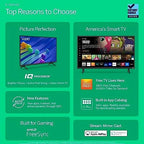 VIZIO 40-Inch D-Series Full HD 1080p Smart TV With AMD FreeSync Apple AirPlay - D40F-J09