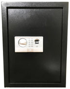 ABLEHOME Biometric Electronic Recessed Hidden Wall Safe - 100 Fingerprints