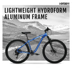 Hyper Bicycles Men's Mountain Bike, 29 inch, Hard Tail, Blue - Explorer