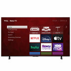 TCL 75 inch 4-Series 4K UHD HDR Roku Smart TV With Voice Control And AirPlay