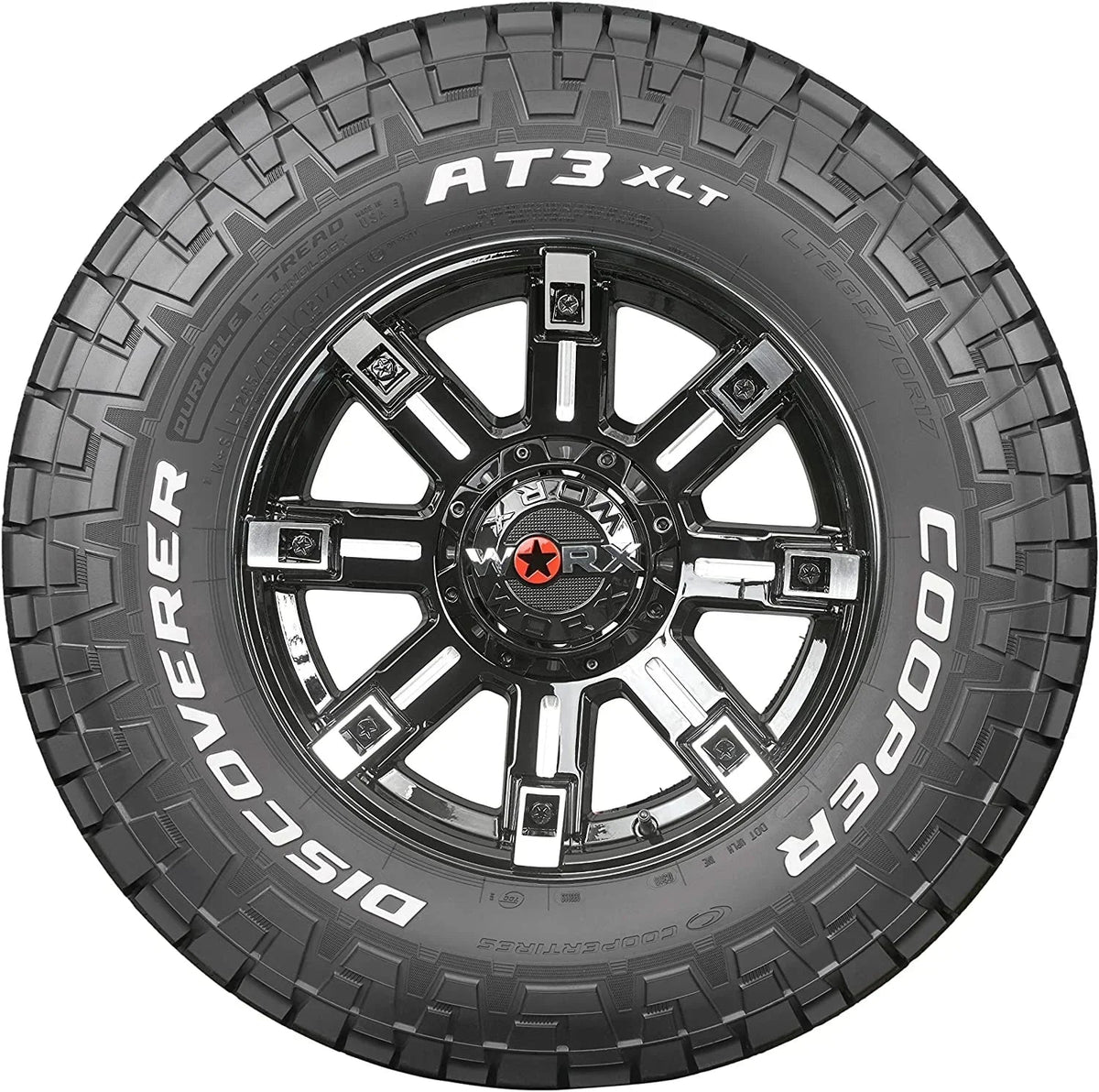 Cooper All-Terrain Tire LT275/70R18 125/122S E - Discoverer AT3 XLT