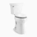 KOHLER Highline Arc Extra Tall 2-Piece Elongated Toilet, White, 1.28 GPF - 78305-0