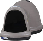 XL Igloo Dog House for Dogs 90-125 Lbs., All-Weather Pet Shelter, Made in USA