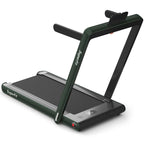 2-in-1 Folding Electric Treadmill, 2.25 HP, Under-Desk, with Dual Display and Smart App Control