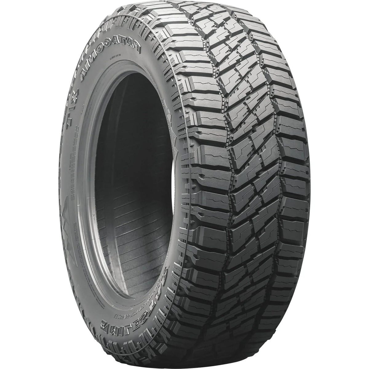 Milestar Patagonia X/T Rugged Terrain Light Truck Tire LT37X12.50R20 128Q Load Range F