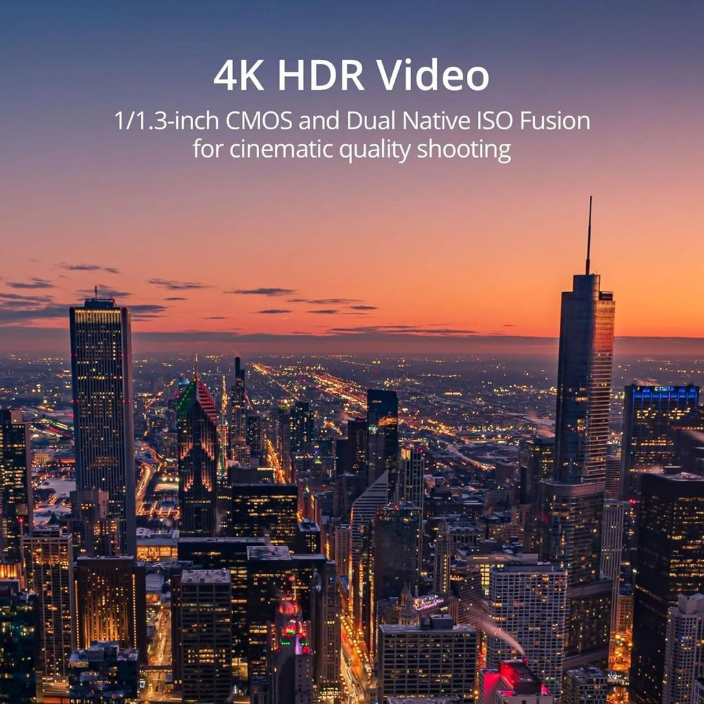 4K Camera Drone with 38-Min. Flight Time, 10 km Video Transmission, GPS Auto Return and Vertical Shooting
