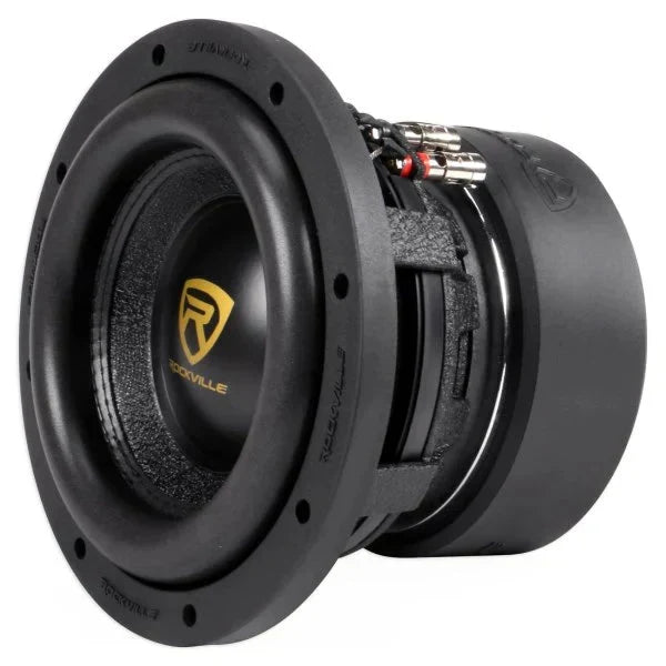 Rockville 8 Inch 2000W Car Audio Subwoofer Dual 2-Ohm - W8K9D2