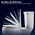 KOHLER Highline Arc Extra Tall 2-Piece Elongated Toilet, White, 1.28 GPF - 78305-0