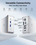Mini PC, 16GB RAM, 512GB M.2 SSD, Compact Mini Computer for Home, Office and Everyday Computing