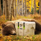 Lifetime Bear-Resistant High Performance Camping Cooler, 28 qt, 20 Can Capacity, Boulder Gray - 91289