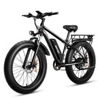 750W 720Wh Electric Bike for Adults, 26-Inch Fat Tires, 20 MPH, UL2849