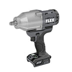 24V Brushless 1/2 Inch Cordless Impact Wrench, Variable Speed, Tool Only - Gray