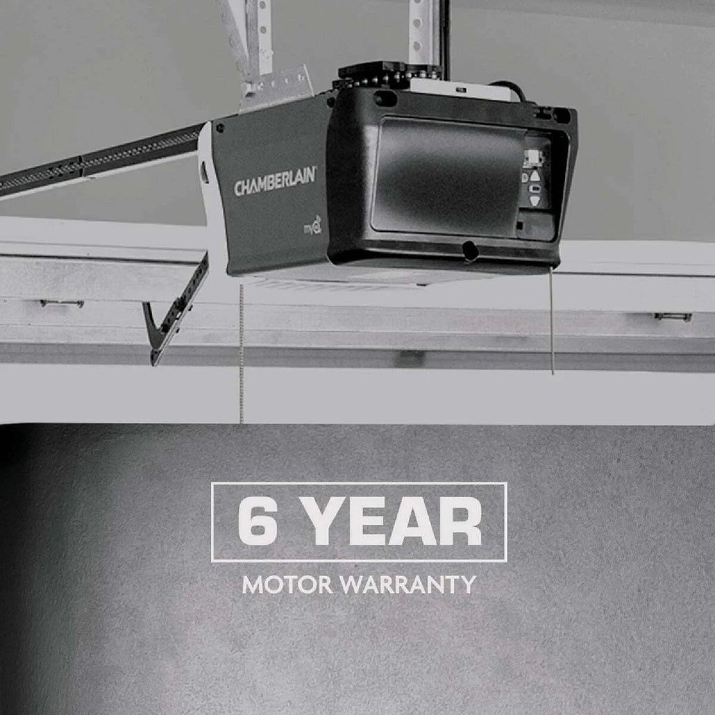 Chamberlain 0.5 HP Chain Drive Smart Garage Door Opener With 7 ft Rail - C2212T