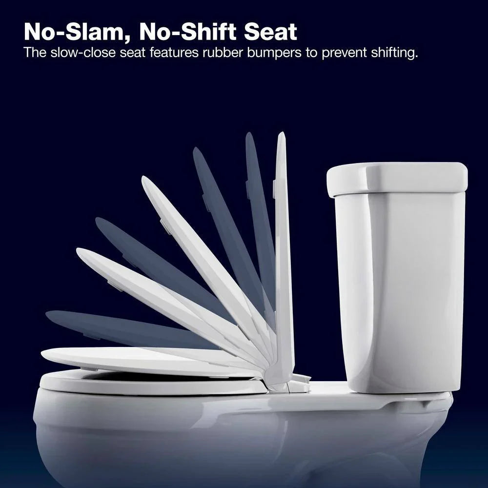 KOHLER Highline Arc Extra Tall Elongated Toilet, White, 1.28 GPF, 2-Piece - 78305-0